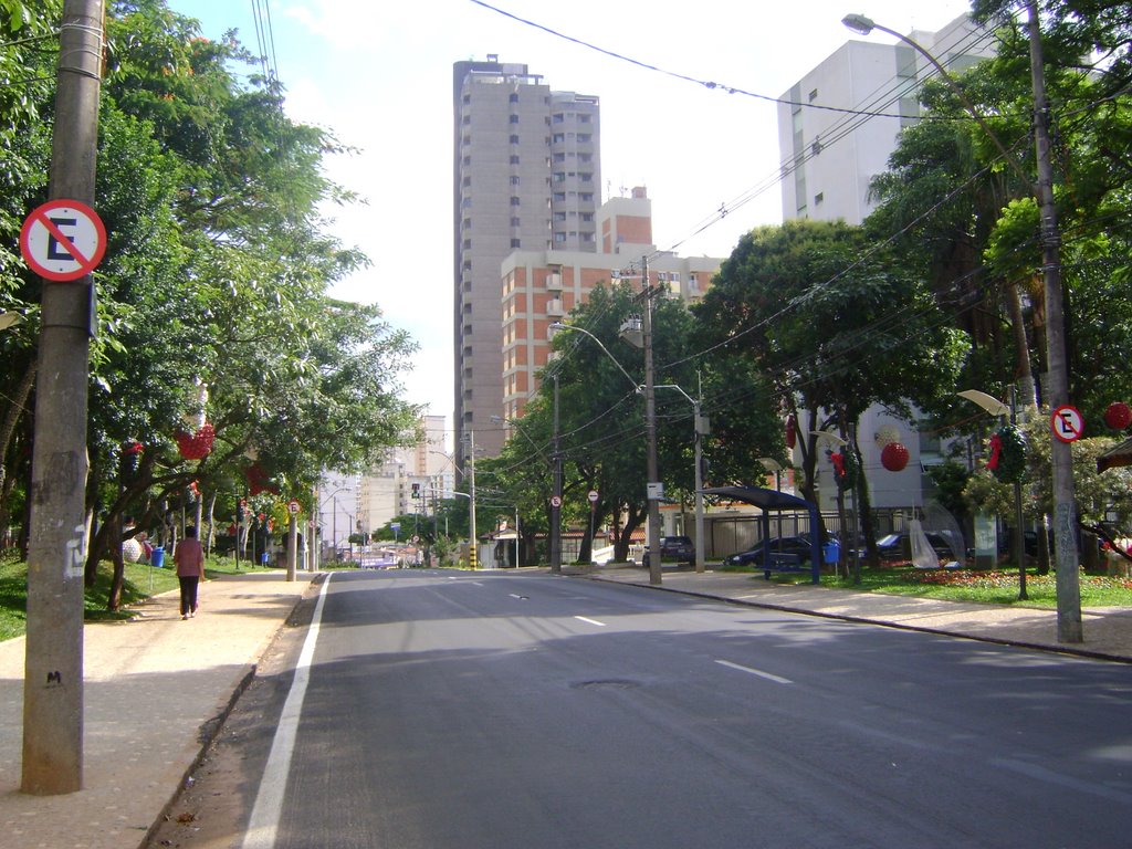 Cambui - Largo Santa Cruz - dos dois lados da rua temos Praça by Alexander Denarelli