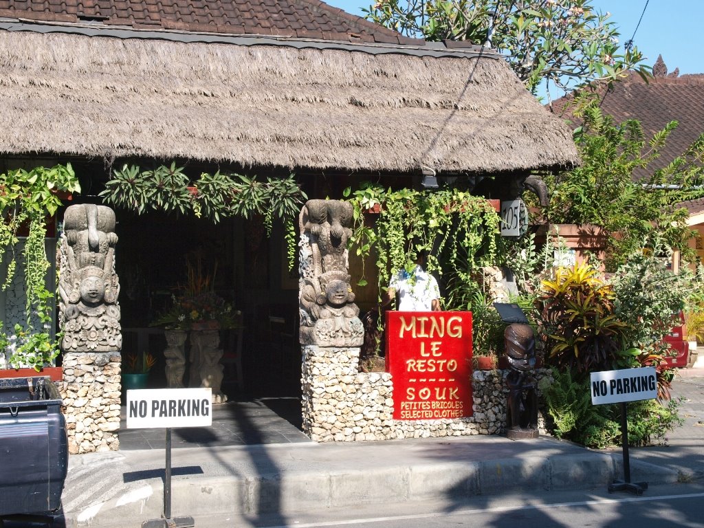 Resto Ming Sanur, per Januari 2012 gesloten opvolger CharMing 200 meter naar links by Rob..P