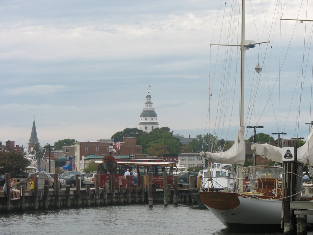 Annapolis, Maryland harbor by Ponda