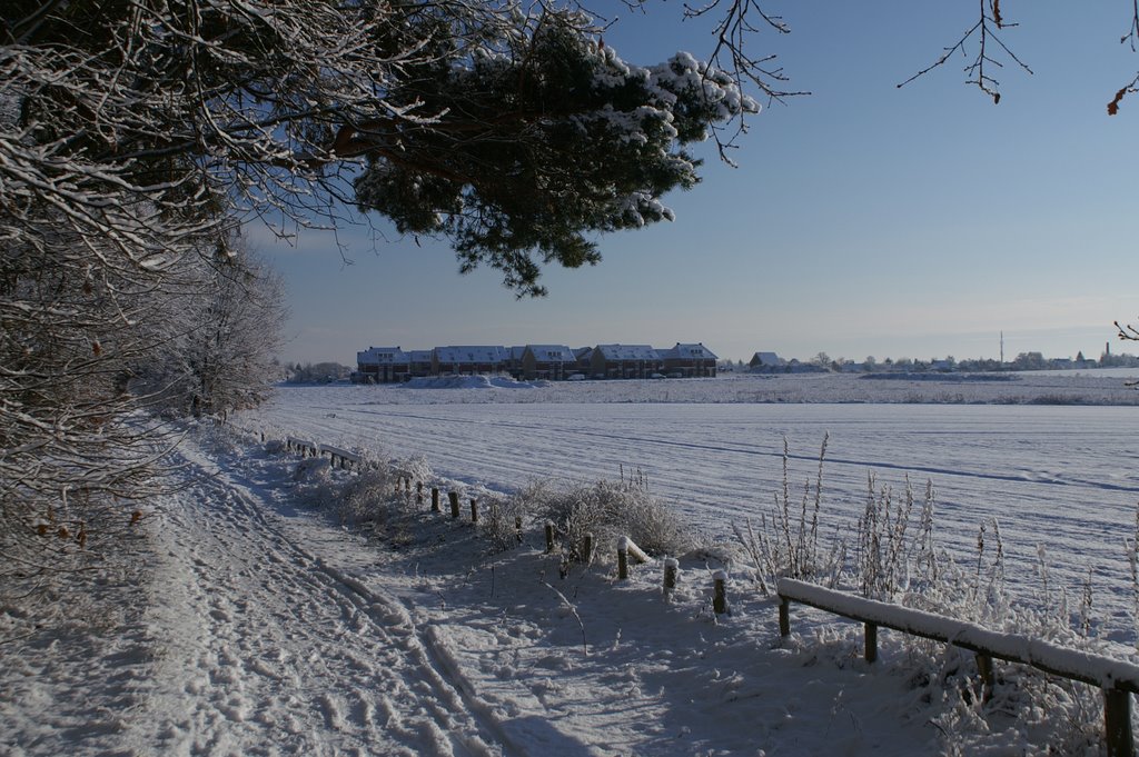 Blankenfelde im Winter by beroeins