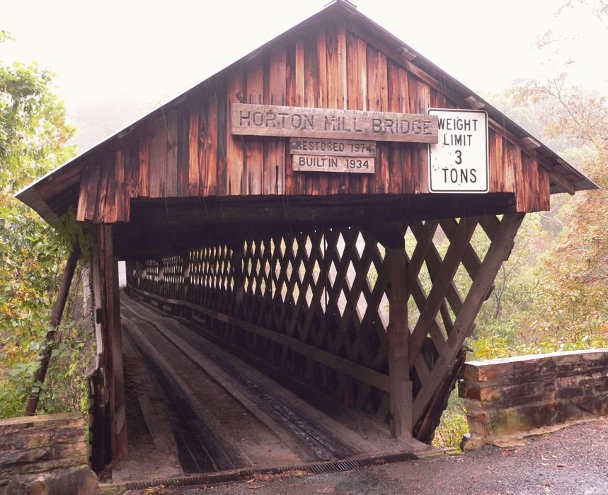 Horton Mill Covered Bridge, Blount County, Alabama by jgoforth