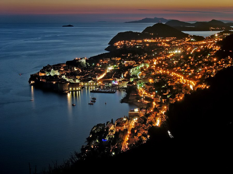 Dubrovnik blue hour by kruno_bejuk