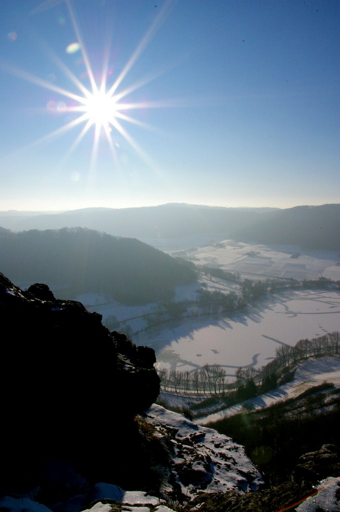 Januar 2009 am Happurger Stausee by floert