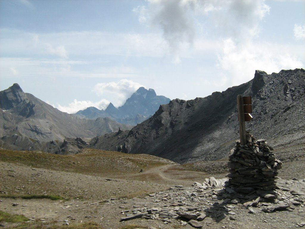 Col de Chamoussiere (Queyras - 2882 meter) by Lourens Vellinga