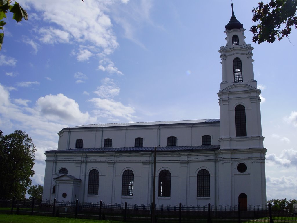 In the City Ludza - The Catholic Church by killsometime