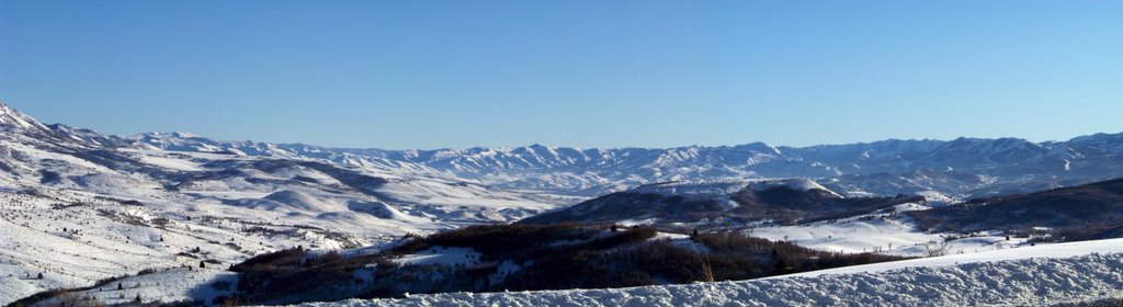 Mountains on Trappers Loop Road near Huntsville by Layne Parmenter