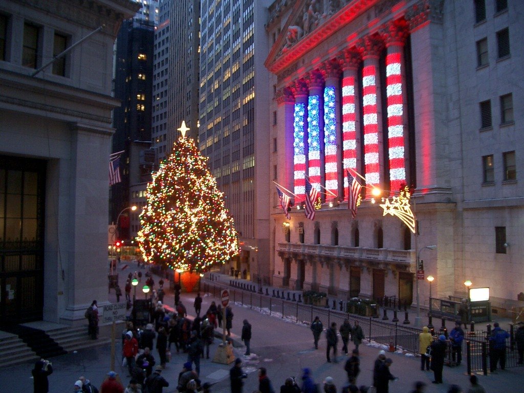 Christmas on Wall Street (NYSE) by michaelR