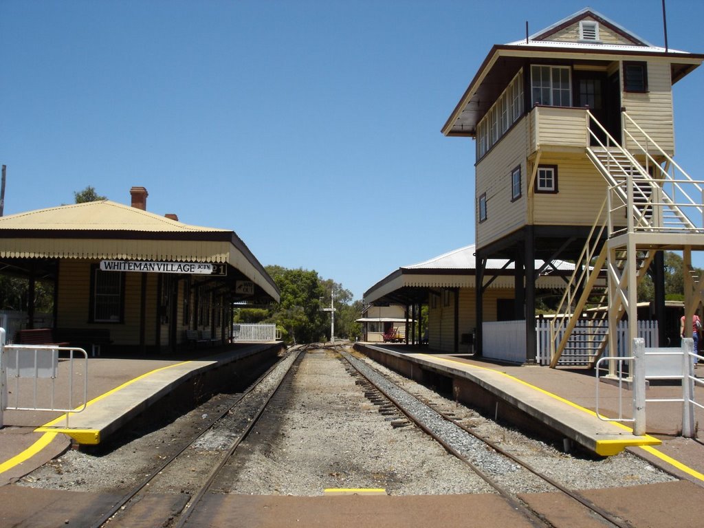 Train station - Whiteman Park by o.b.