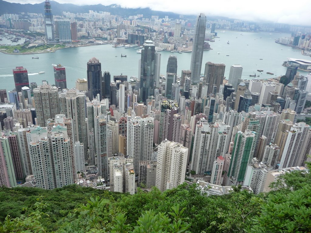 Hong Kong 2008 - View from Victoria Peak 04 by Skaine