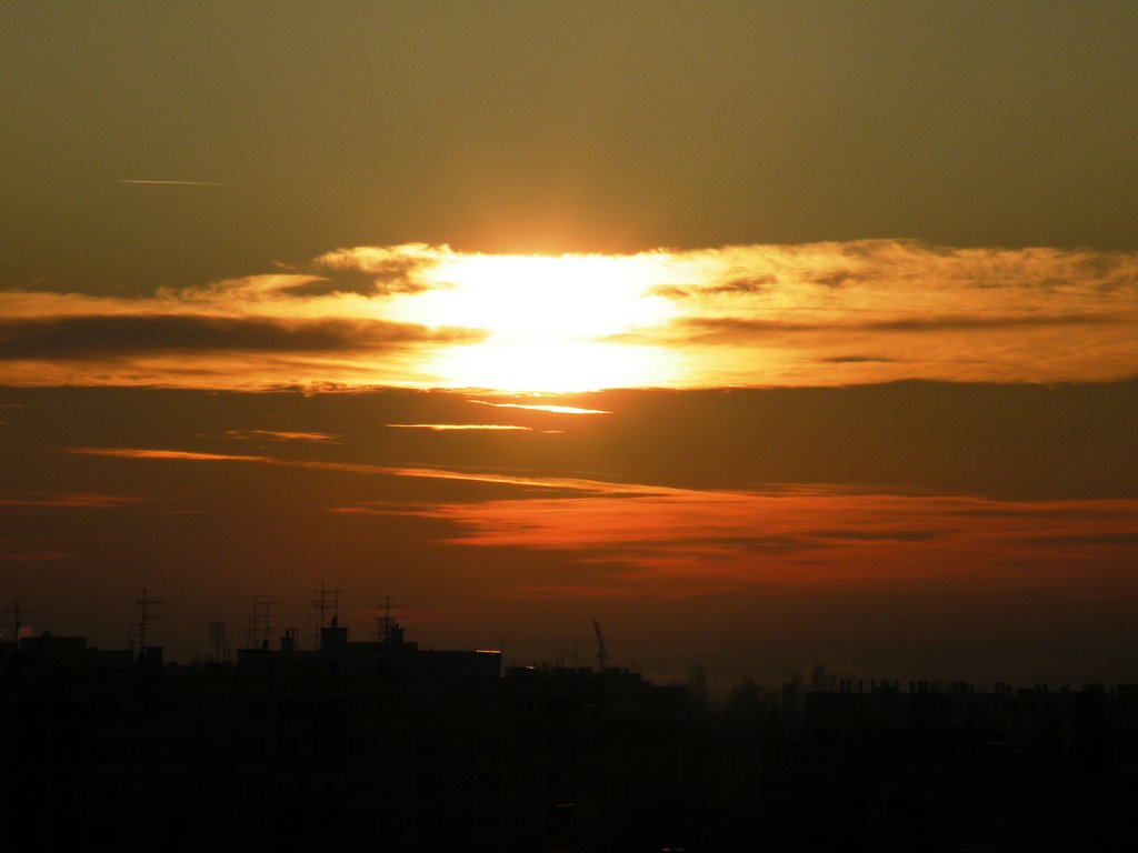 **Zagreb sunset** by Tihomir Gržinčić