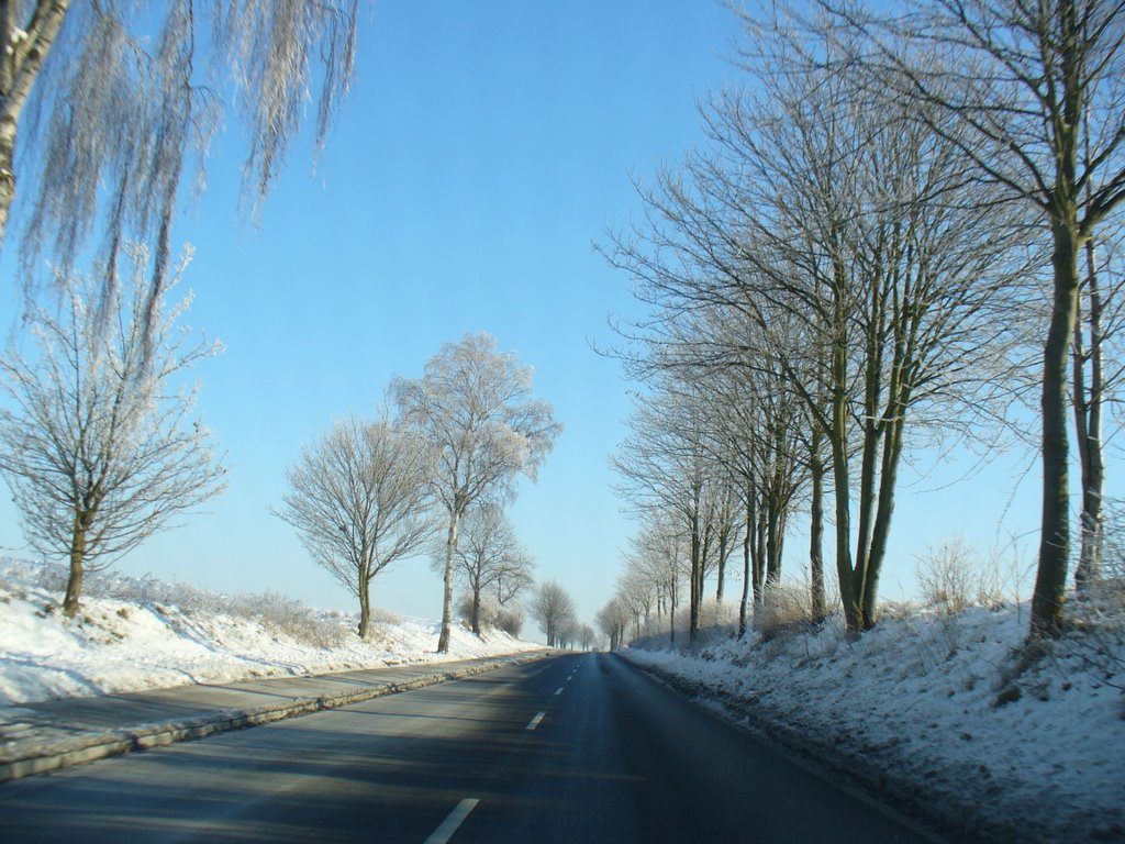 Richtung Heinsberg im Winter by Ralf Muckel