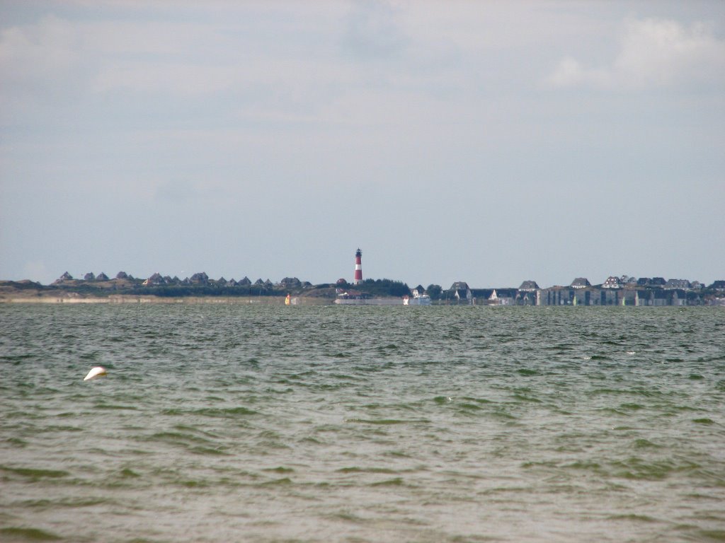 Blick nach Hörnum vom Utersumer Strand aus by Johann Wolfgang von …