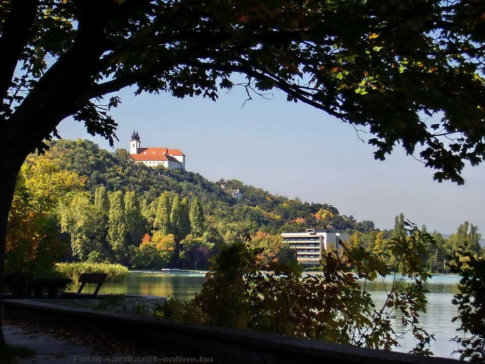 Abbey and Balaton lake - Tihany PA010280-1 by A. Zoltán Sárdi (pho…