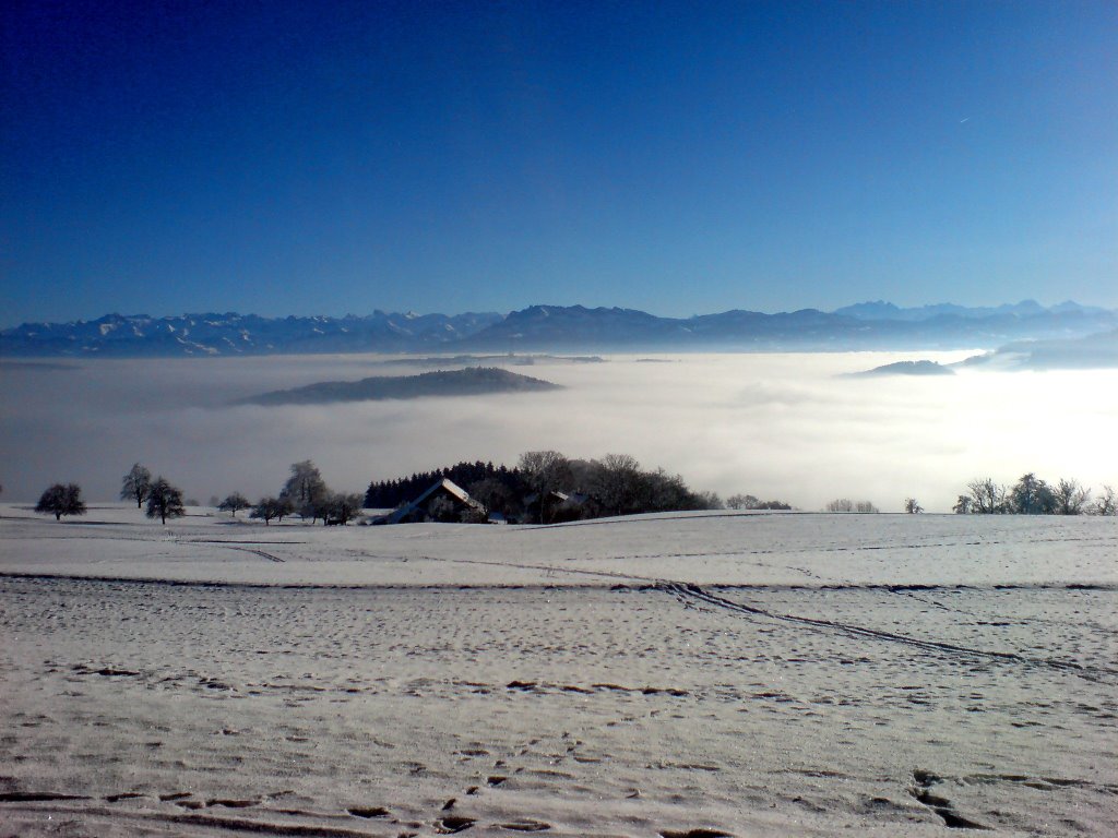 Aussicht Richtung Landessender Beromünster by Martin Bolliger