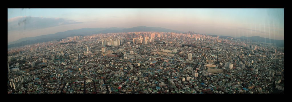 North daegu view from woobang tower by moris maikel