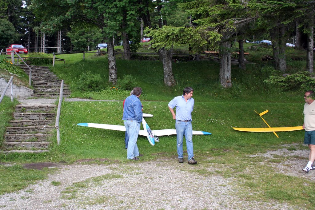 Slope soaring at Waldrast, Koralpe by Krister Bergenfeldt