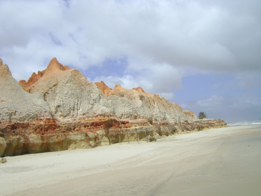 Falésias Praia do Morro Branco by kegi chagas