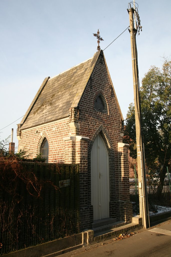 Sint-Antoniuskapel langs de Wontergemstraat te Dentergem, BE by desmet.geert