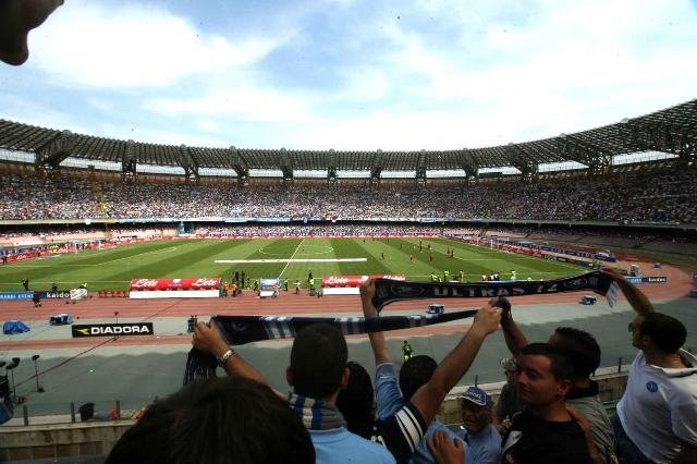 Napoli milan dalla tribuna by domenic1995