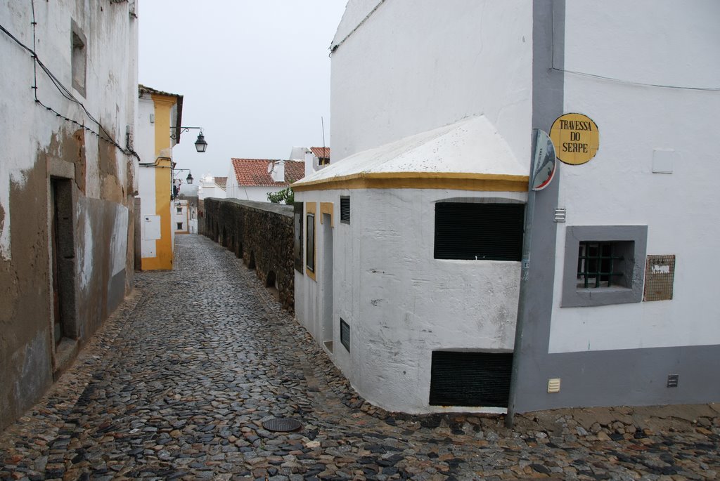 Portugal, Evora Aquaduct by Seimen Burum