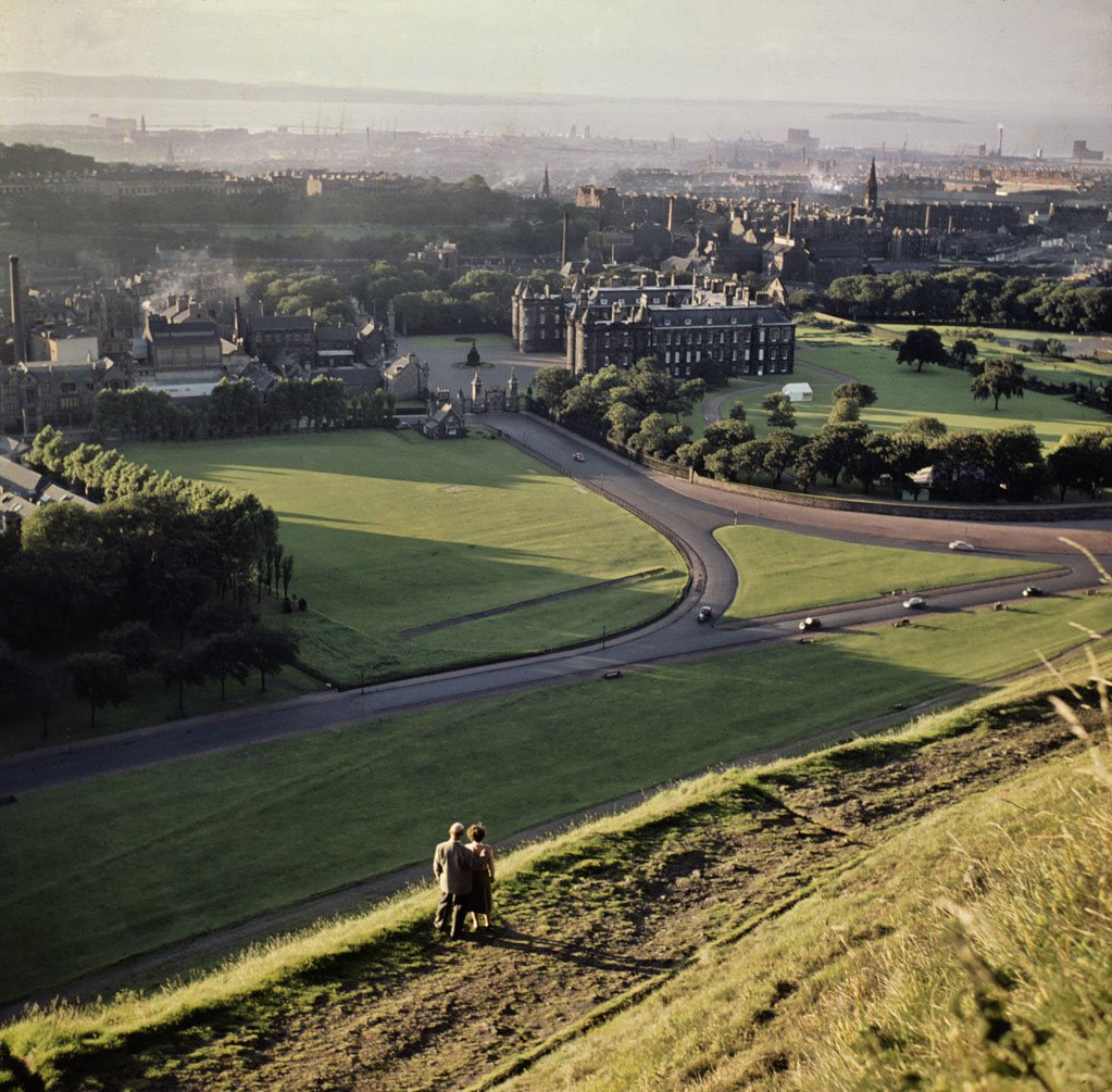 Holyrood Palace 1963 by Christopher Phillips