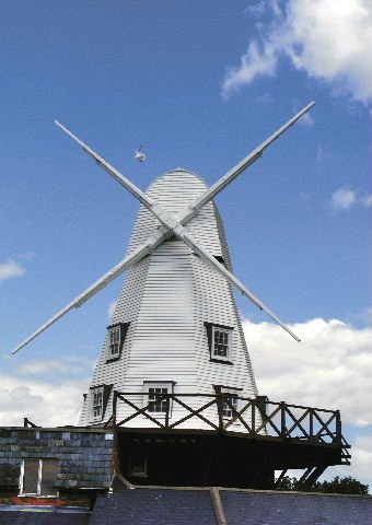 Windmill - Gibbet mill, Rye, East Sussex by Justin Brice