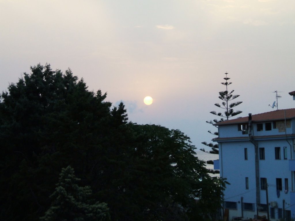 10 august dusk from my balcony by niceeyes