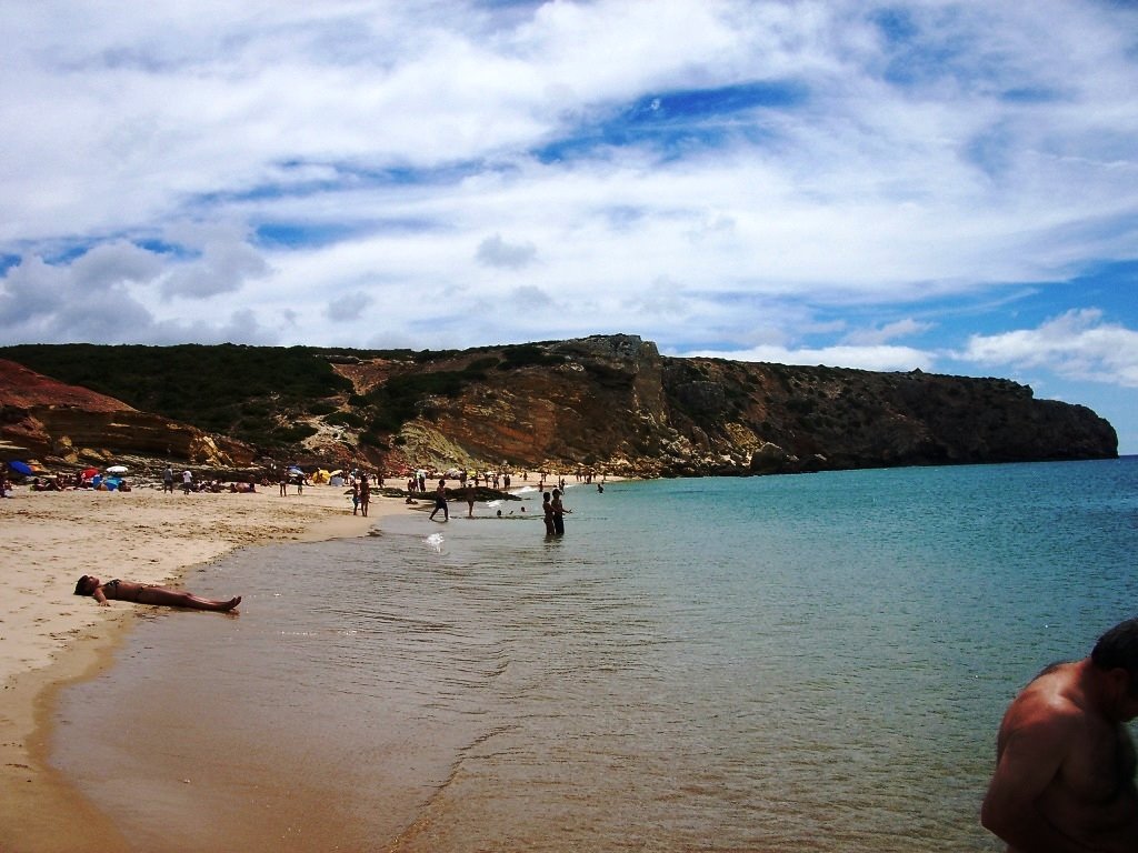 Praia do zavial em Vila do Bispo by Augusto Palma