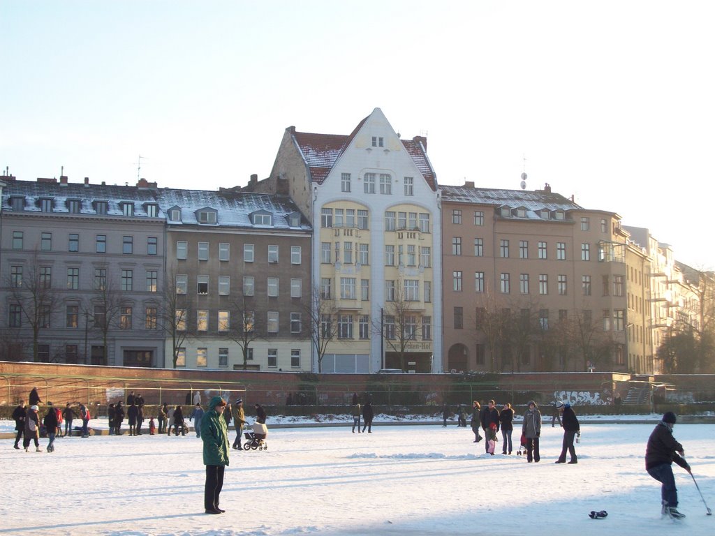 Winterfreuden auf dem Engelbecken, Januar 2009 by Panzerknacker