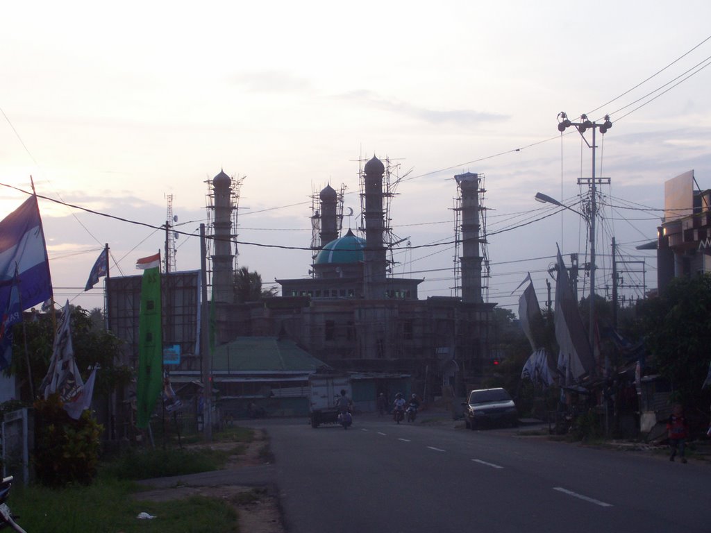 Masjid Assa'adah, under construction by ariftrio