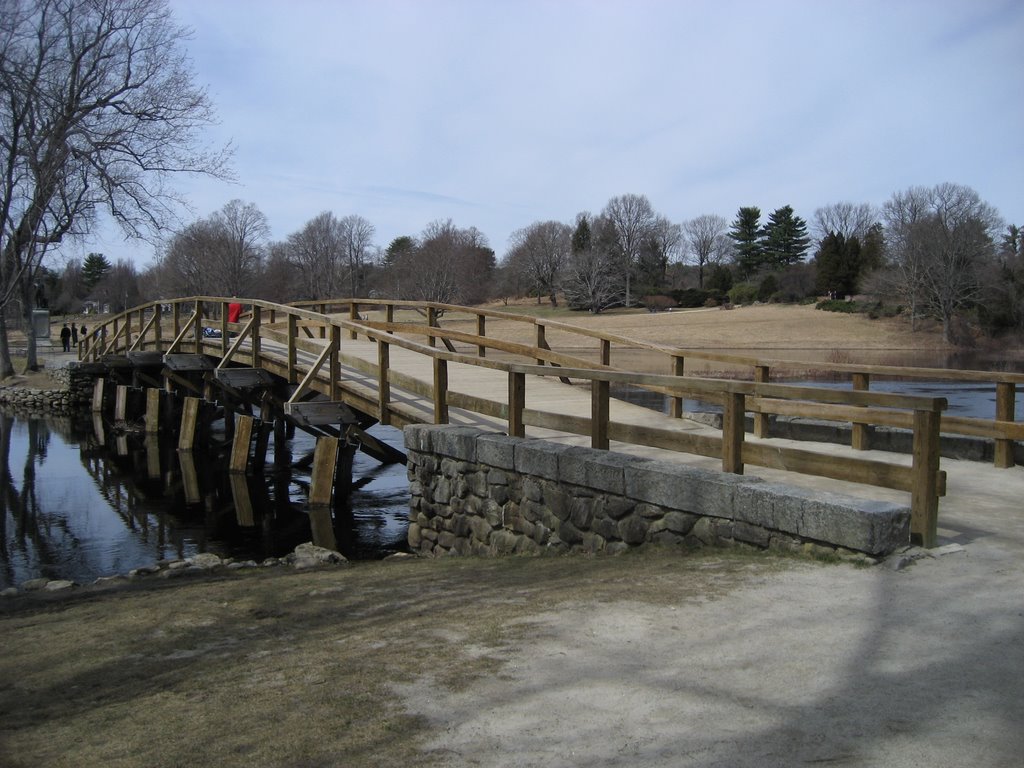 The Old North Bridge and Battleground by Adam Shipley