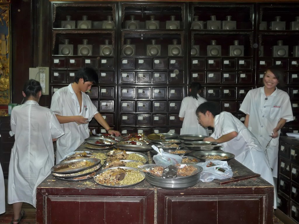 Hu Qing Yu Tang chinese traditional medicine. Hangzhou, China. by Nicola e Pina China