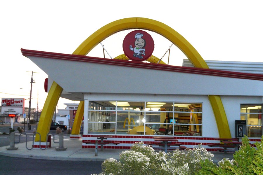 Golden arches by Geraldine Clark