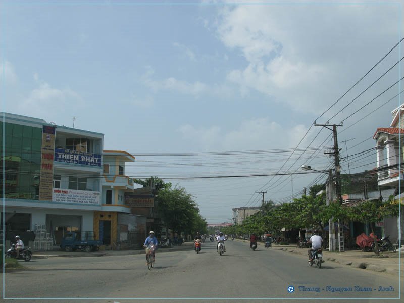 Ngã ba - Phà Rạch Miễu - Crossroads by Thắng Nguyên Xuân