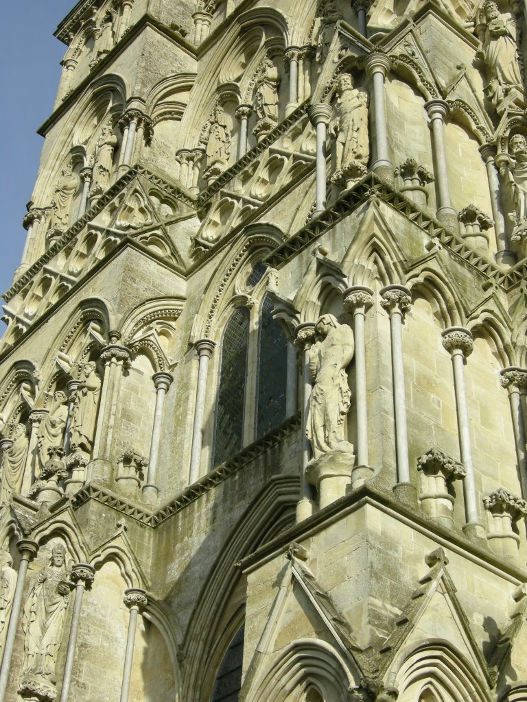 Salisbury Cathedral - fragment by zovzaistina.com