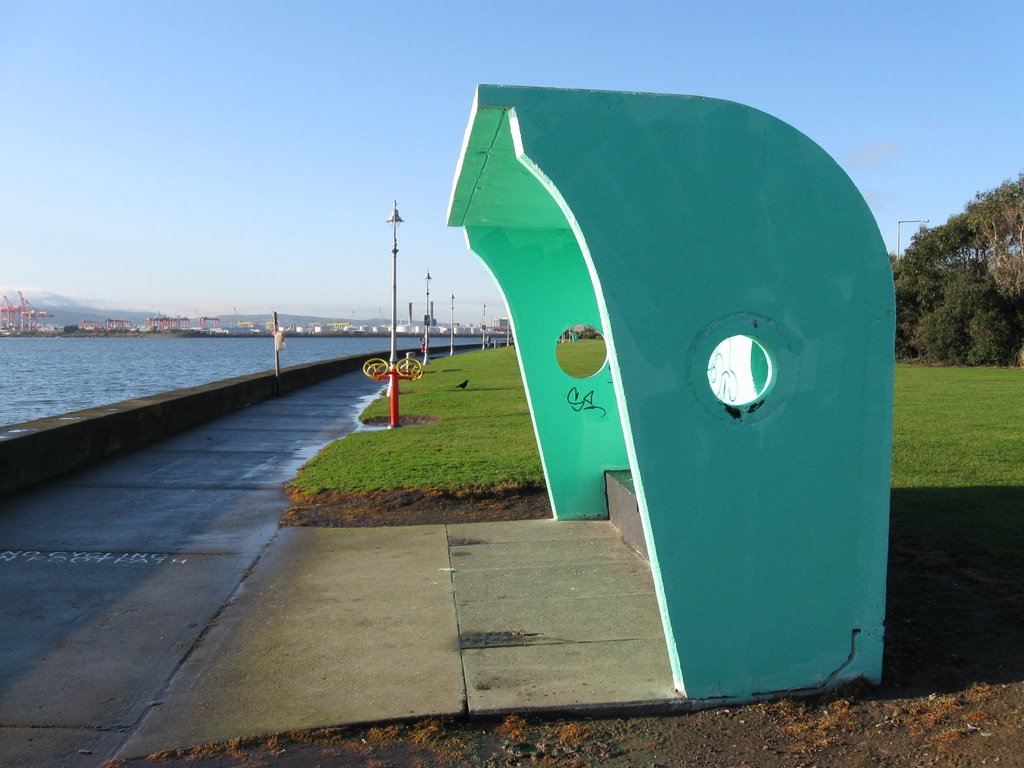 Seafront Shelter by daheemackay