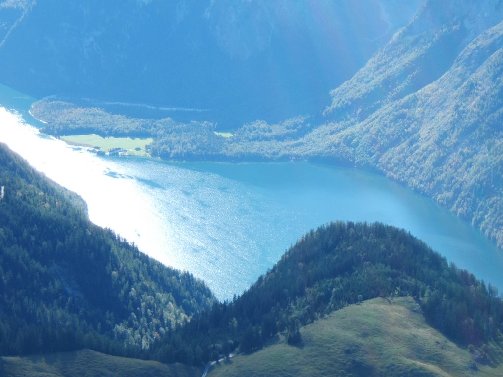 Königssee Lake taken from Jenner summit 2 by SammySambo76