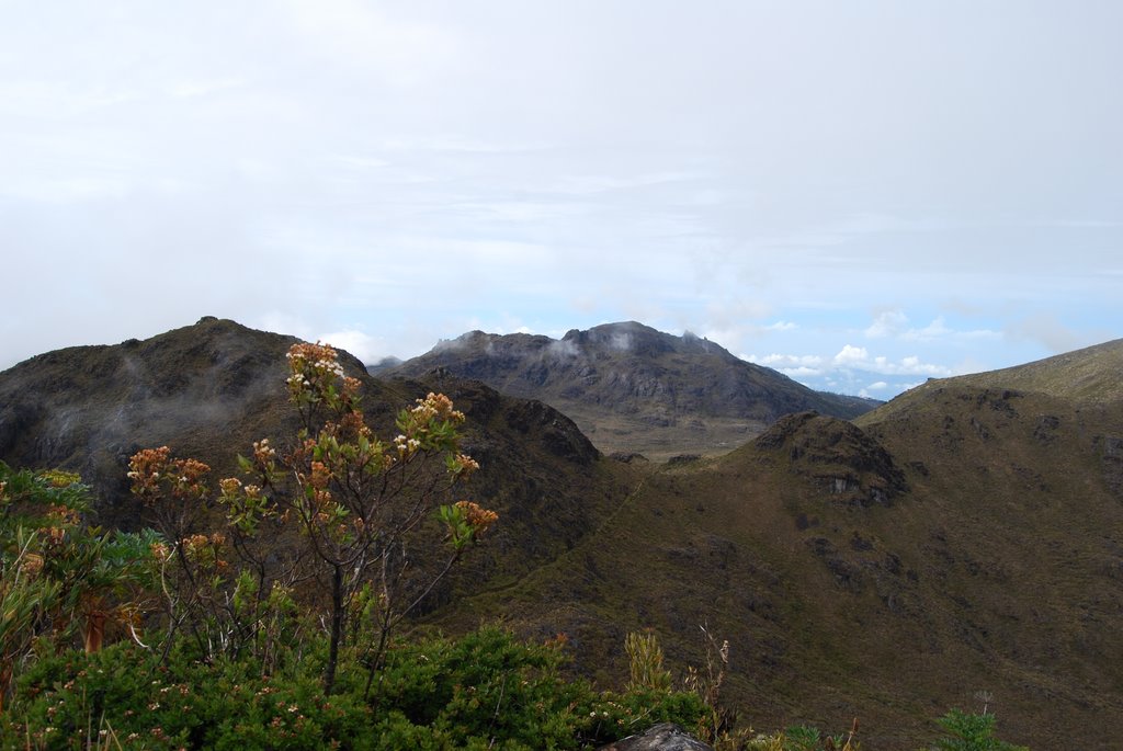 View from the top of Chirripo by Markus Schaefer