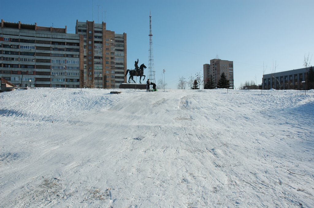 Горка возле Ворошилова. The hill near Voroshilov. by sanja.byelkin