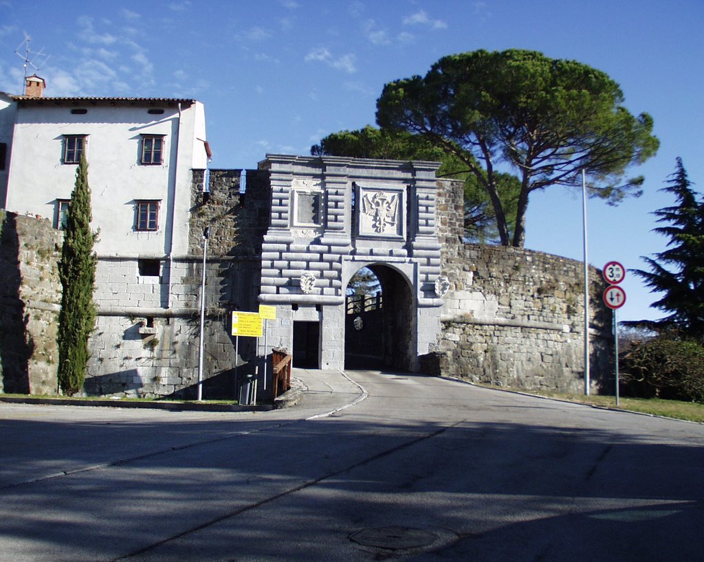 Gorizia-Porta Leopoldina (1660) by Luigi Grusovin