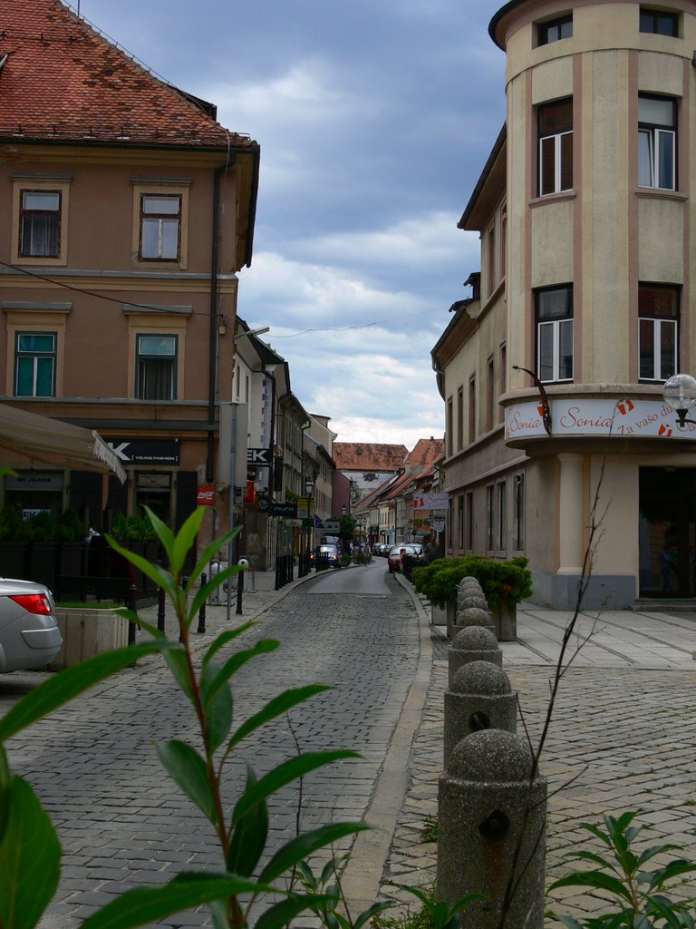 Celje, uliczki starego miasta by DamianS