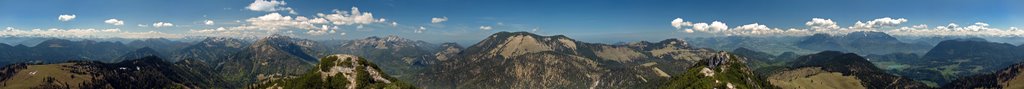 Treinsjoch 1707 m 360° Panorama by siesei