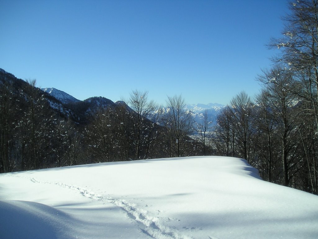 Vista verso Bellinzona by Michele Colombo