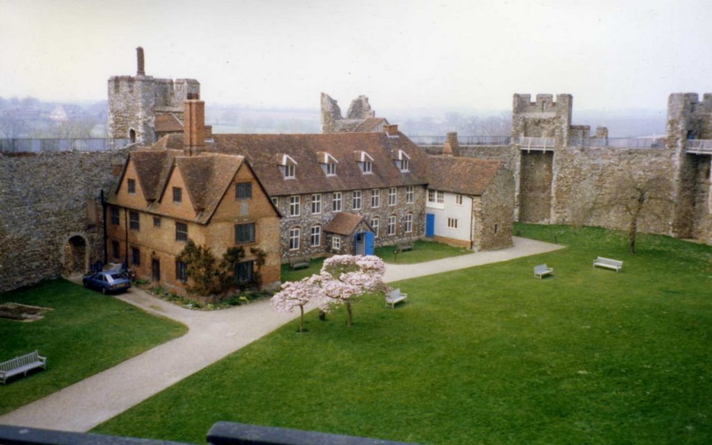 Framlingham Castle Interior by DPathfinders