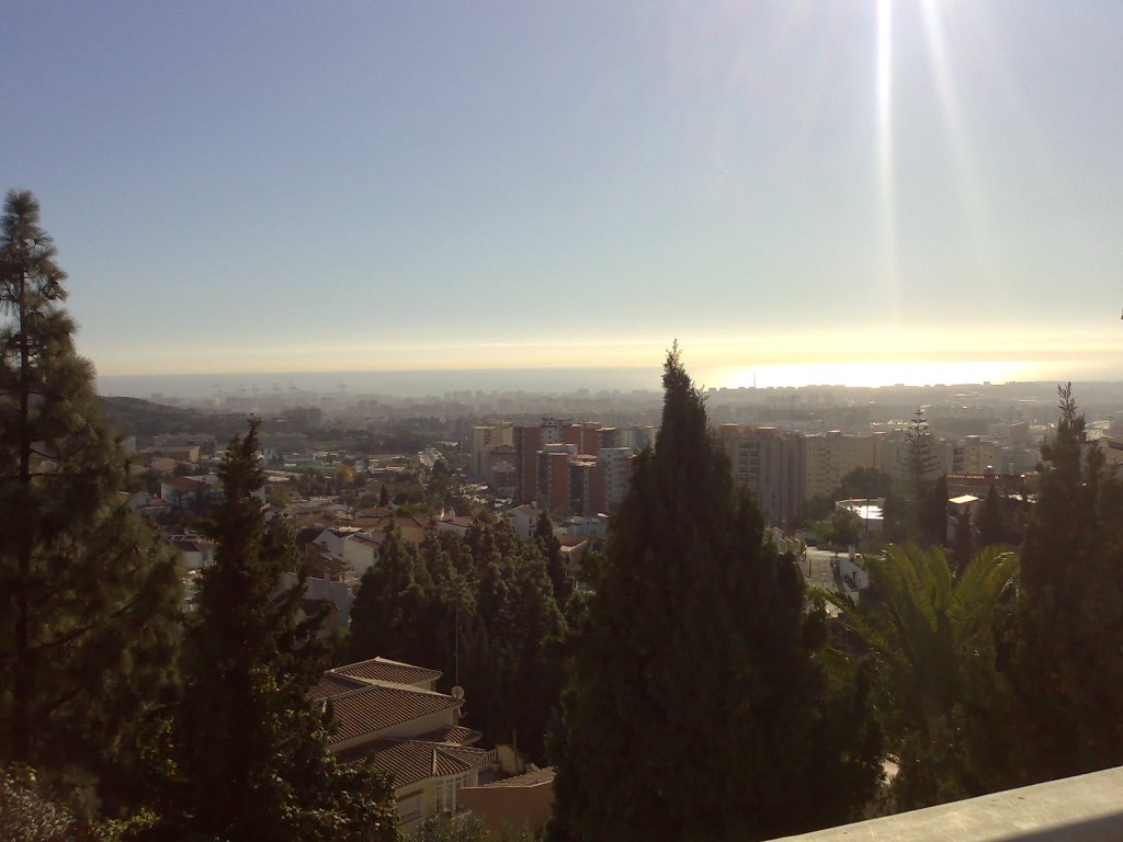 Malaga desde el Atabal by Gordinay