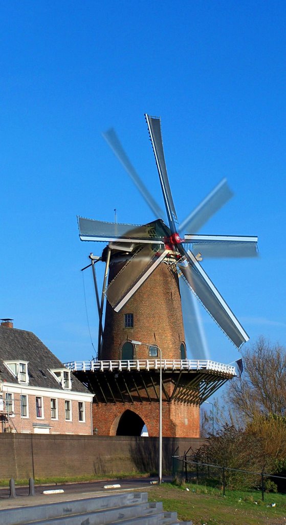 Molen in Wijk by Geerten