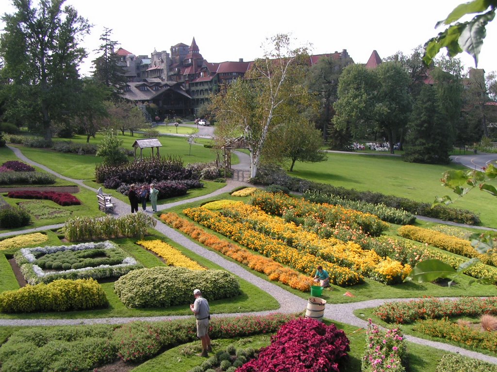 Mohonk Gardens by Geraldine Clark