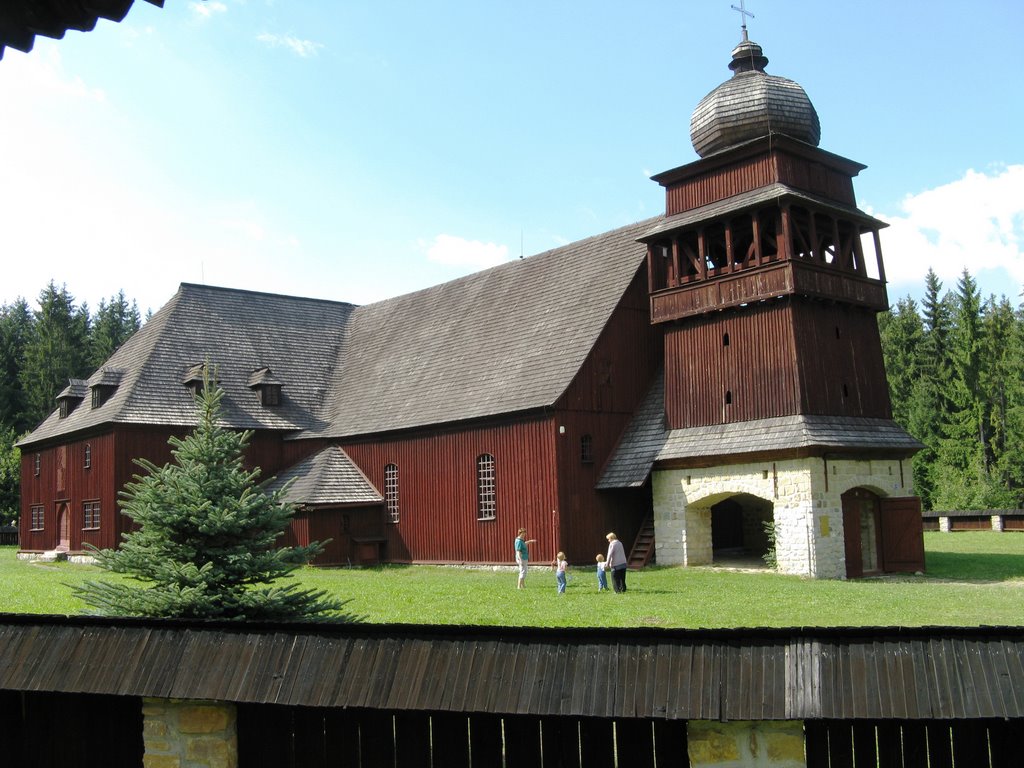 Dřevěný kostel - Svatý Kríž (Lazisko) by b.sikorova