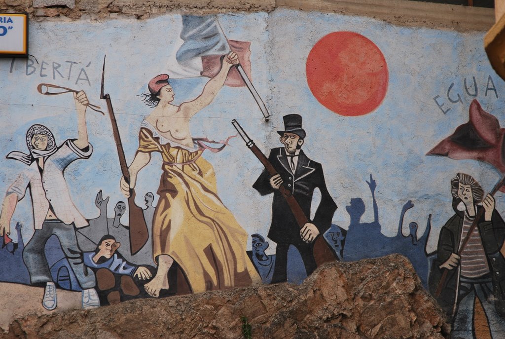 Murales in Orgosolo, Italy by Fabbattista