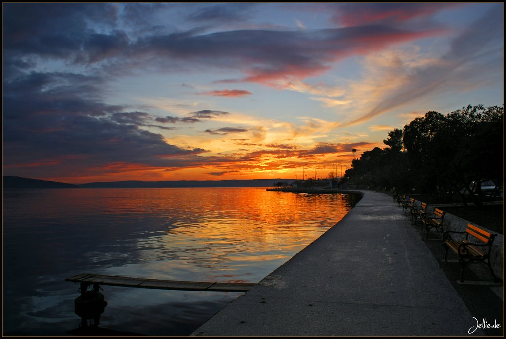 Sunset Kastela by jellie.de